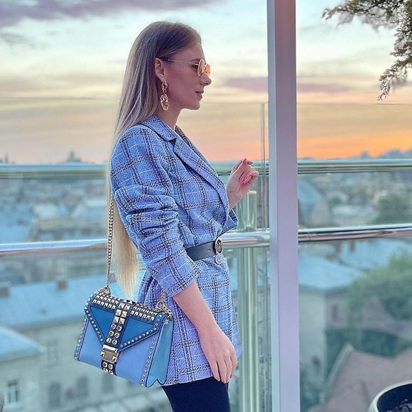 Michael Kors bag, blue - Picture 8 of 8